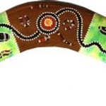 Boomerang decorato