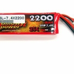Batterie 25C 4x2200