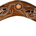 Boomerang decorato